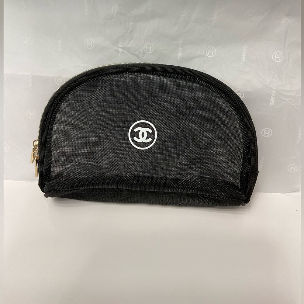 NIP CHANEL Beauty Mesh Tote bag & pouch - Picture 7 of 11